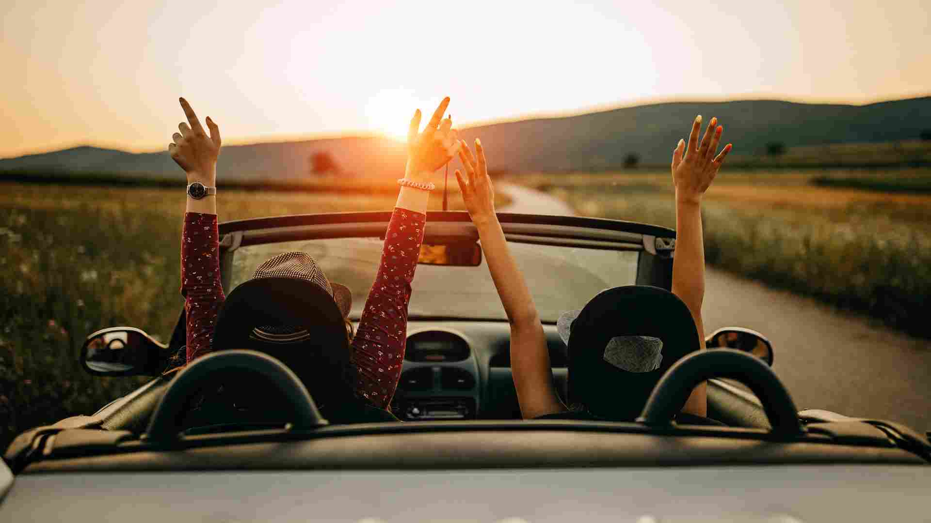 Young adults in a car showing the importance of how Las Vegas spendthrift trusts protect heirs from the inheritance